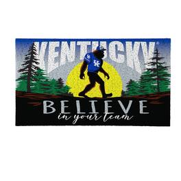 Evergreen Enterprises - Kentucky Wildcats 28" x 16" Bigfoot Believe in Your Team Turf Door Mat - Multicolor
