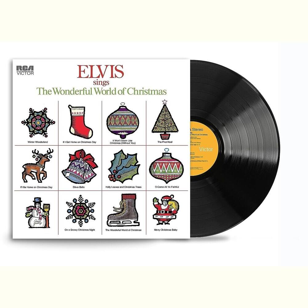 Elvis Sings the Wonderful World of Christmas [LP] - VINYL