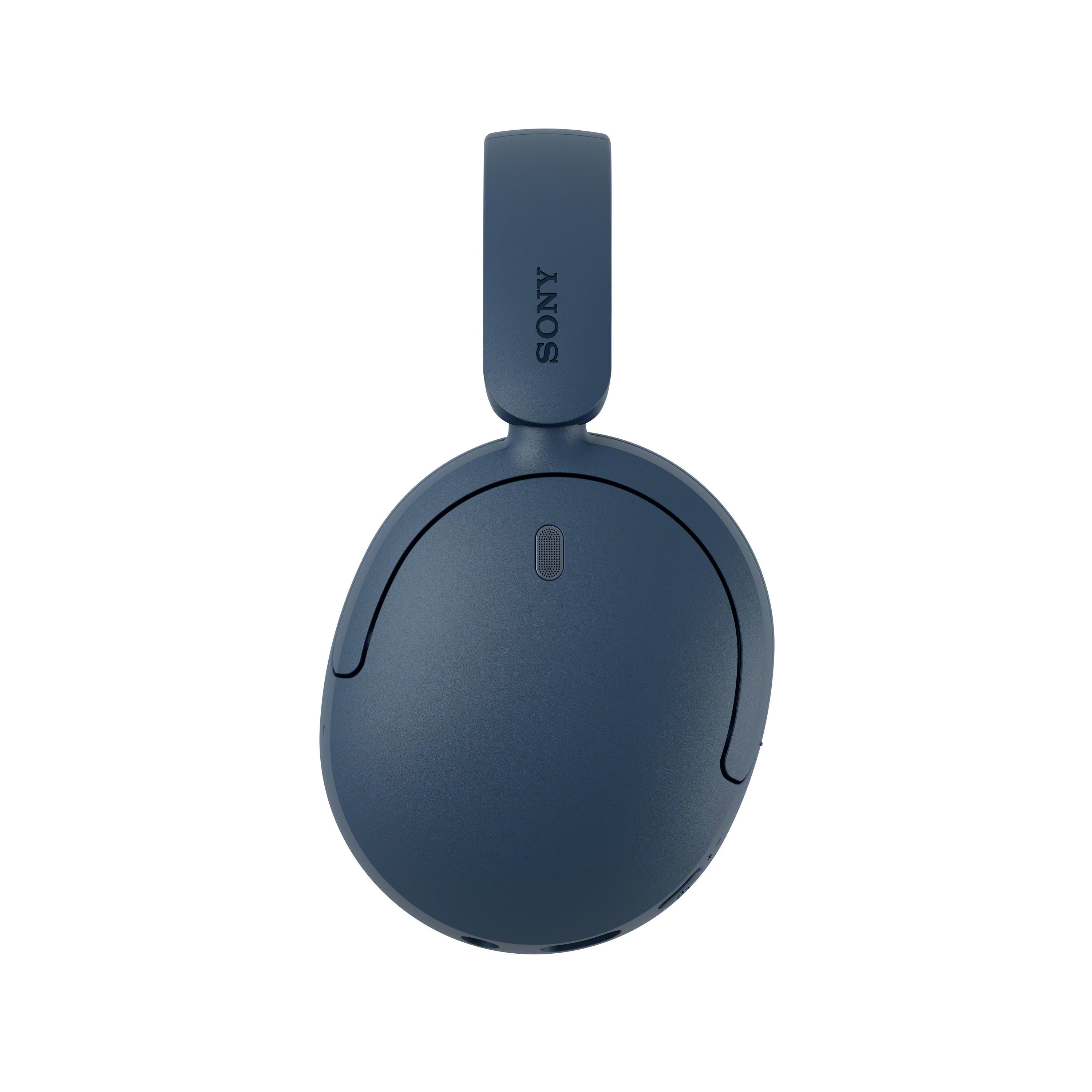Left. Sony - WH-CH730N Wireless Noise Cancelling Headphones - Blue.