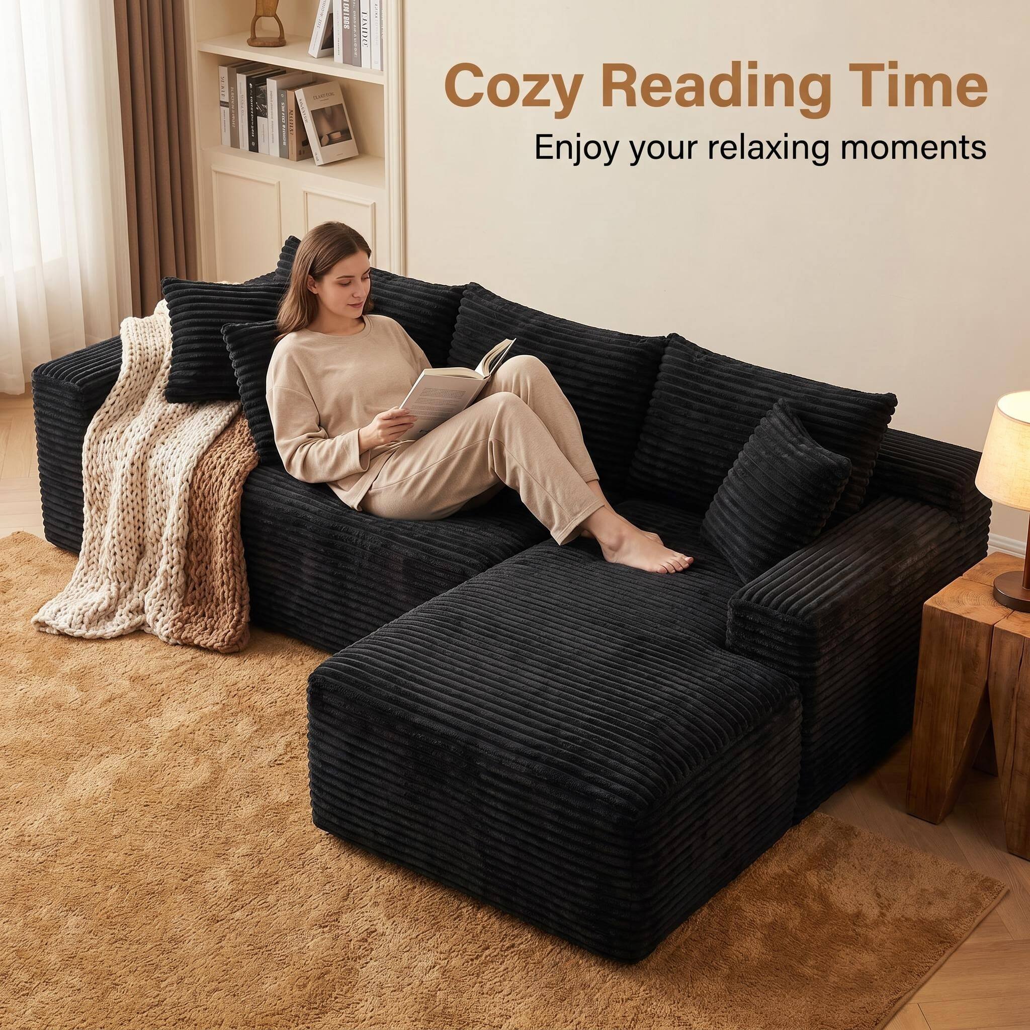 Cozy Reading Time  
Enjoy your relaxing moments