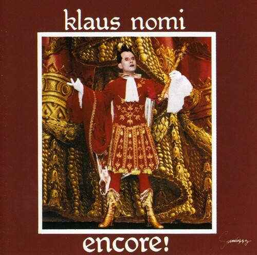 Klaus Nomi - Encore  - COMPACT DISCS