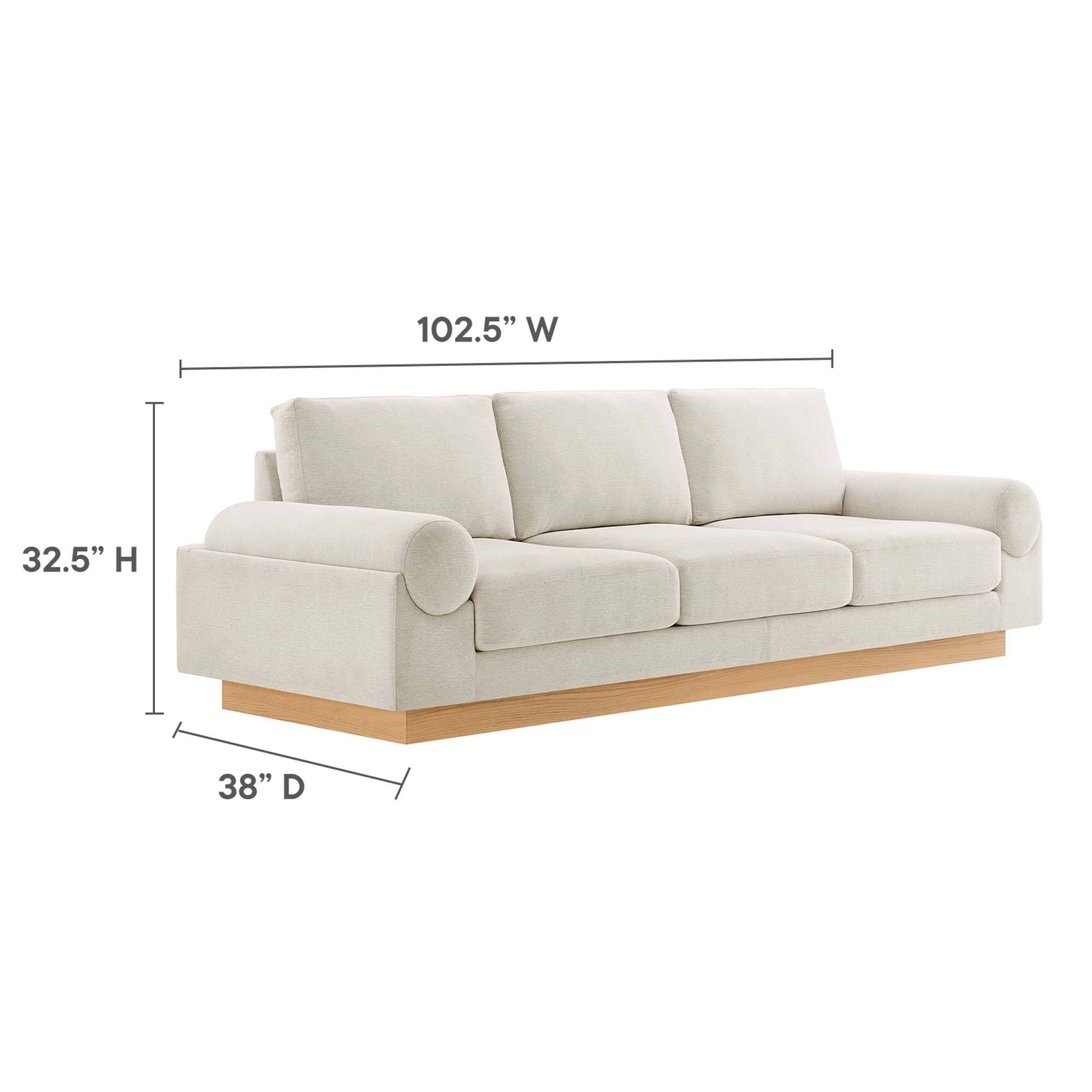 102.5" W  
32.5" H  
38" D