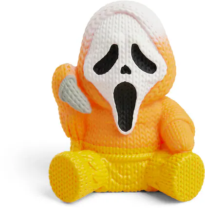 Front. Handmade by Robots - Handmade by Robots - Ghost Face #259 (Limited Edition Candy Corn Scented) - COLLECTIBLES - Multicolor.