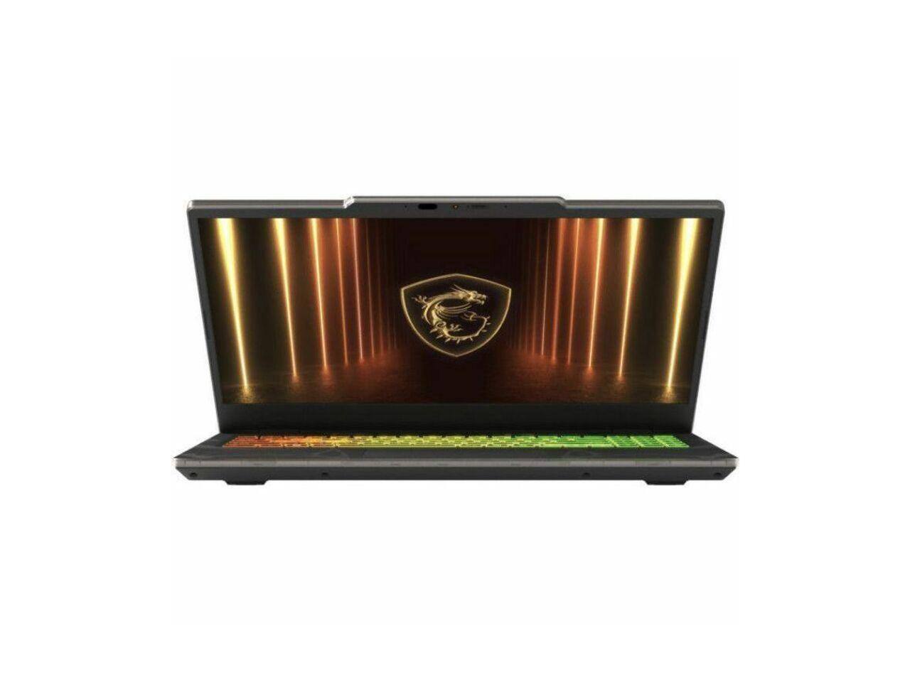 Alt View 5. MSI - MSI Cyborg 15 B2RWFKG-421US Gaming Notebook - Intel Core 7 240H - 32 GB - 1 TB SSD - RTX 5060 8 GB - Windows 11 - Black.