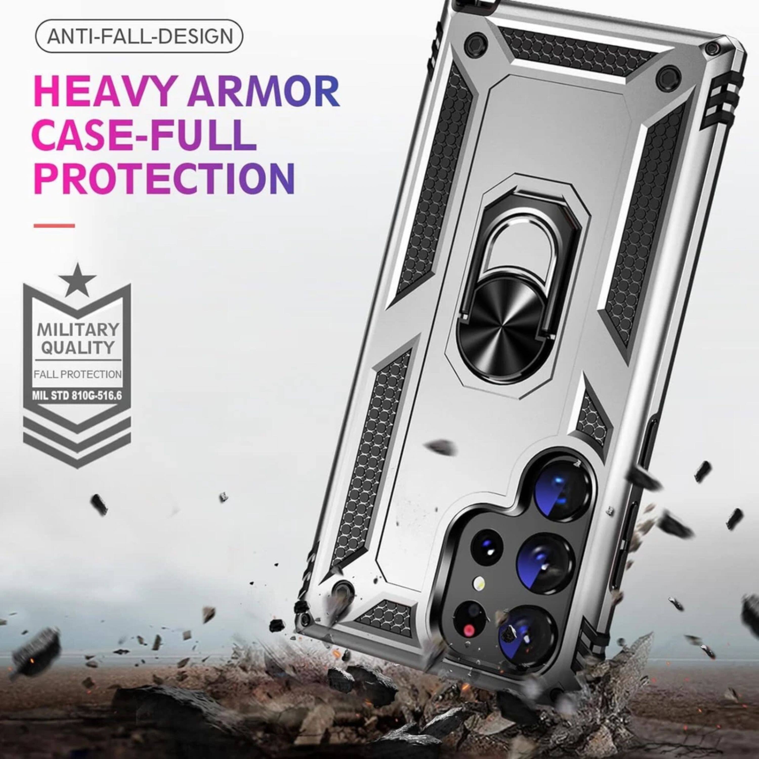 ANTI-FALL-DESIGN  
HEAVY ARMOR CASE-FULL PROTECTION  
MILITARY QUALITY  
FALL PROTECTION  
MIL STD 810G-516.6