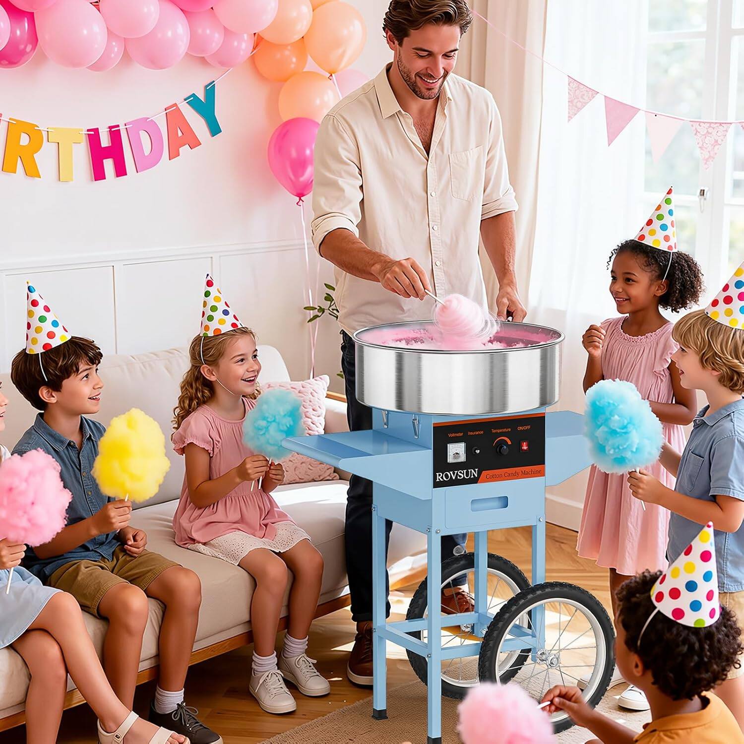BIRTHDAY

ROVSUN Cotton Candy Machine