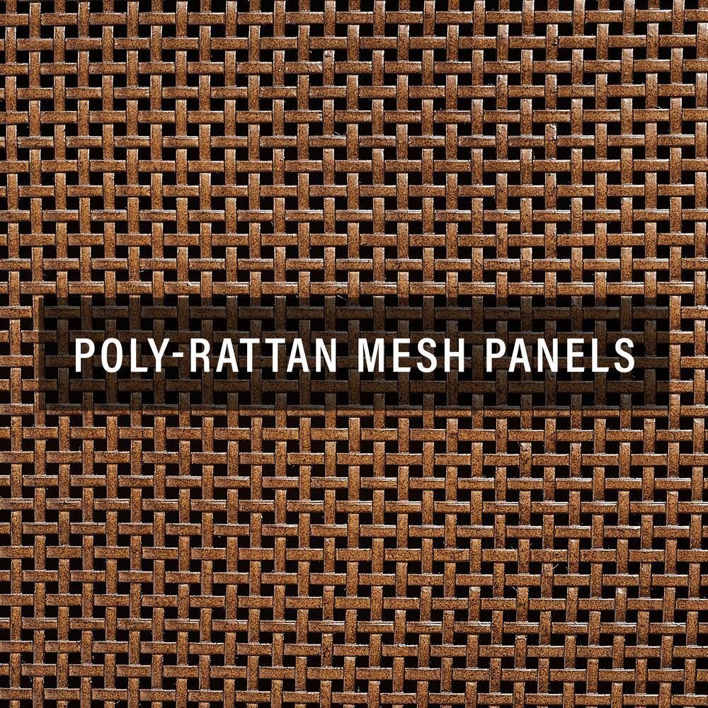 POLY-RATTAN MESH PANELS