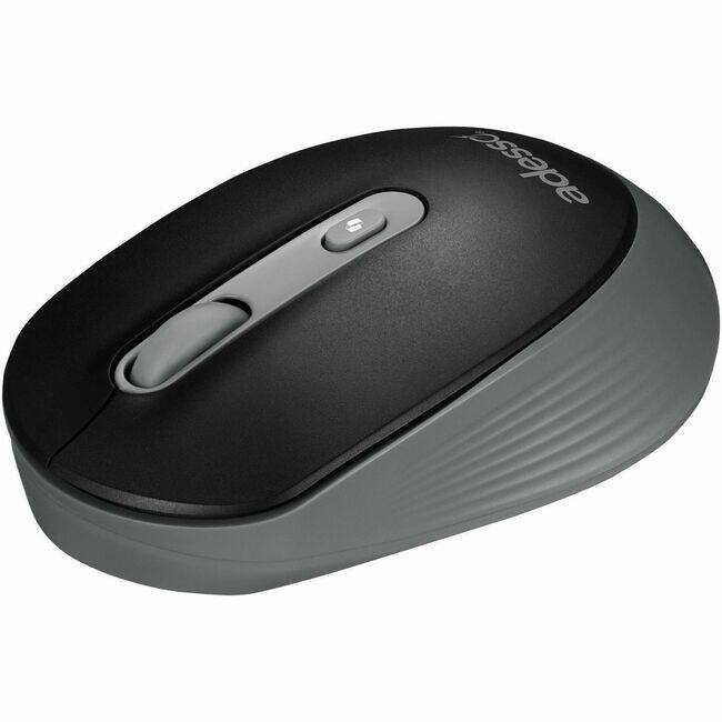 Front. Adesso - Adesso iMouse A30B Wireless Mouse with AI CoPilot Shortcut Button - Optical - Wireless - 30 ft - Radio Frequency - 2.40 - Black.