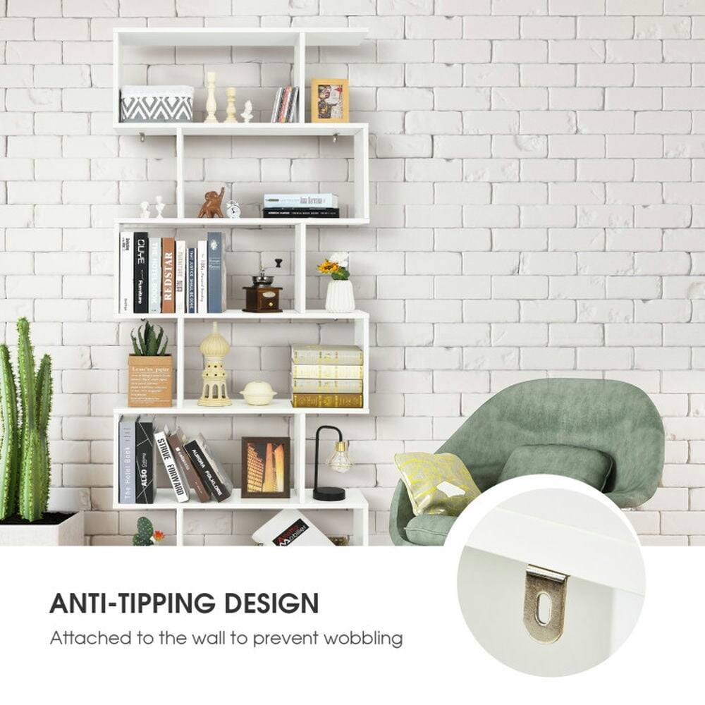 ANTI-TIPPING DESIGN  
Attached to the wall to prevent wobbling