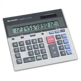 Sharp - QS2130 12-Digit LCD Compact Desktop Calculator - false