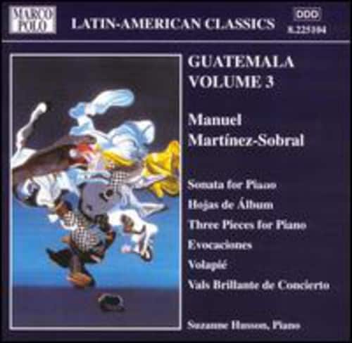 Martinez-Sobral / Husson - Guatemala-Vol. 3   - COMPACT DISCS [CD]