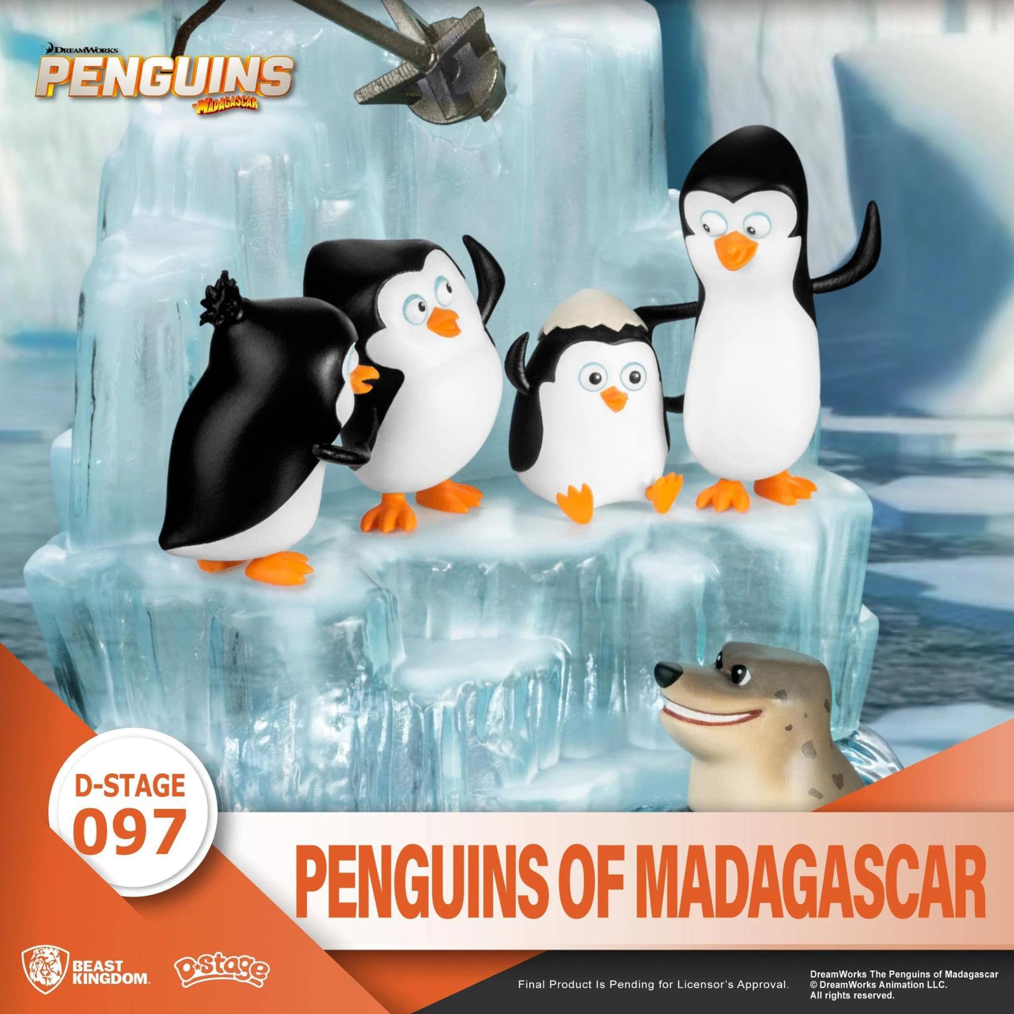 PENGUINS OF MADAGASCAR

D-STAGE 097

Final Product is Pending for Licensor's Approval

DreamWorks The Penguins of Madagascar

All rights reserved.