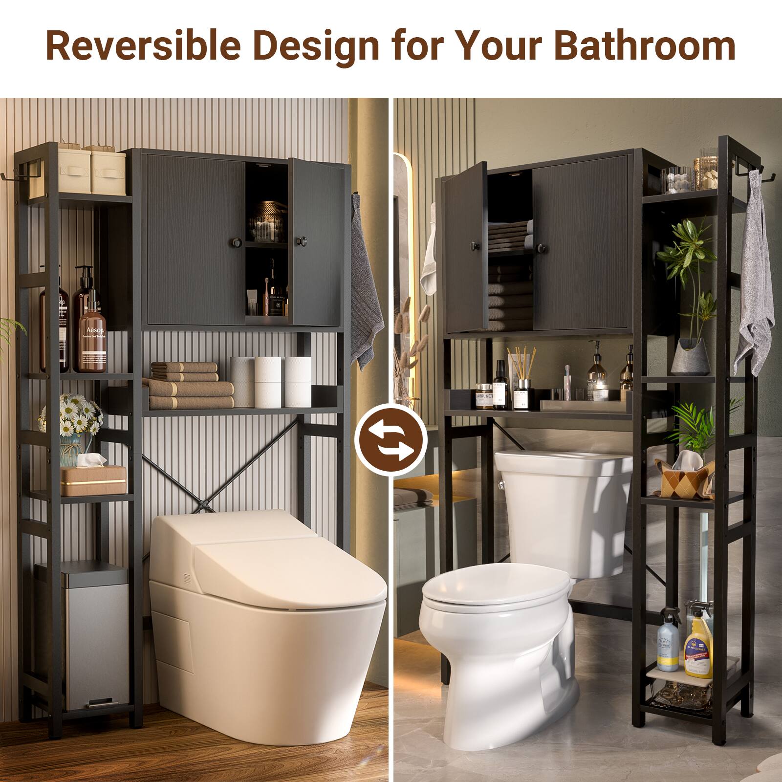 Reversible Design for Your Bathroom