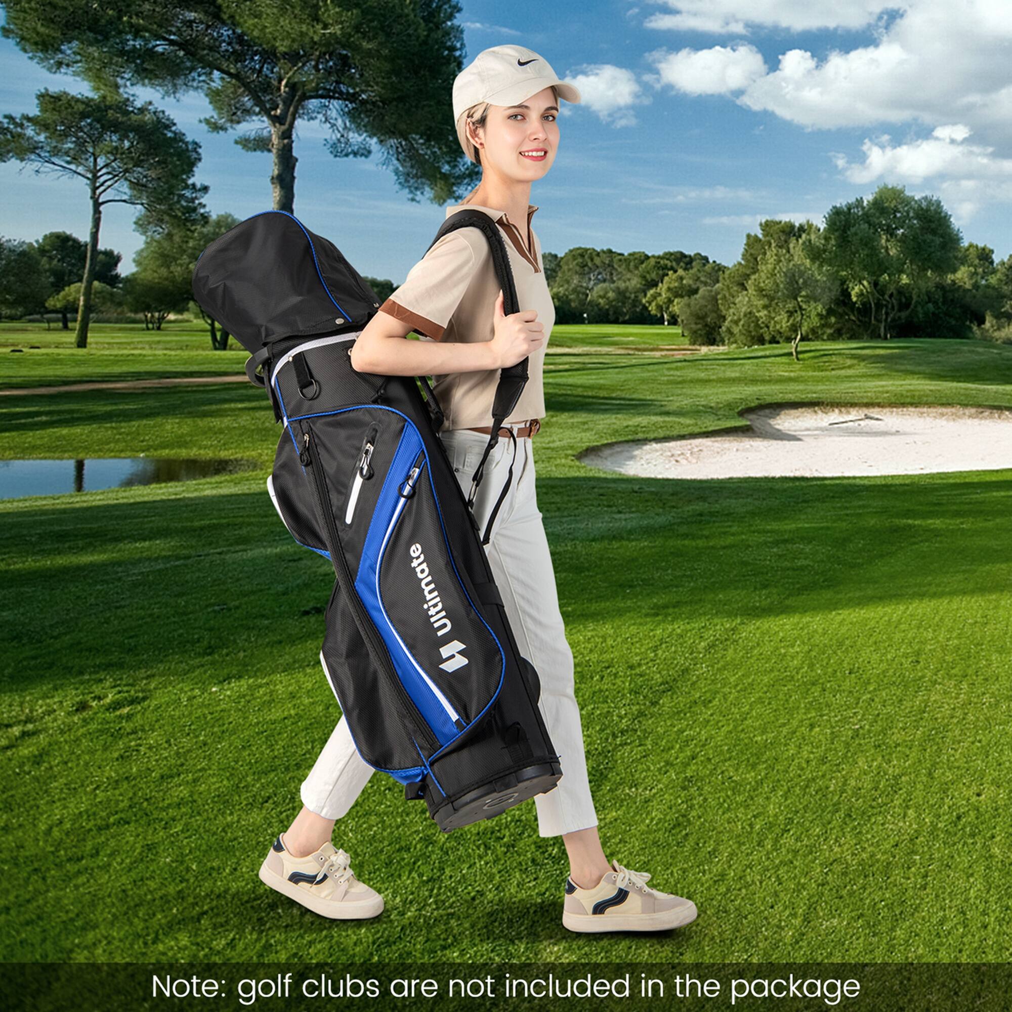 Ultimate 5 Note: golf clubs are not included in the package
