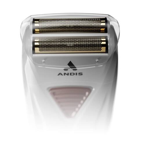 Back. Andis - Andis ProFoil Lithium Titanium Foil Shaver TS-1 17235 with Replacement Foil & Inner Cutters 17280, Gray.