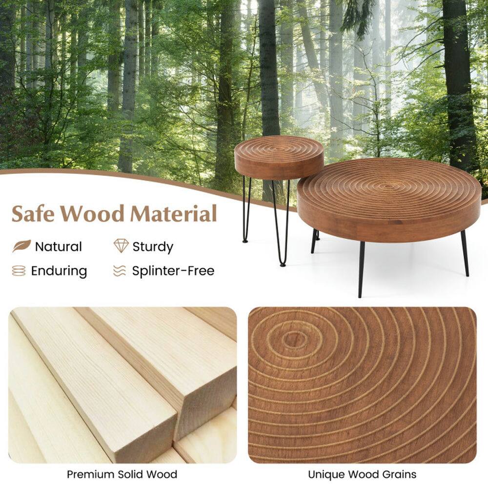 Safe Wood Material  
Natural  
Sturdy  
Enduring  
Splinter-Free  

Premium Solid Wood  
Unique Wood Grains