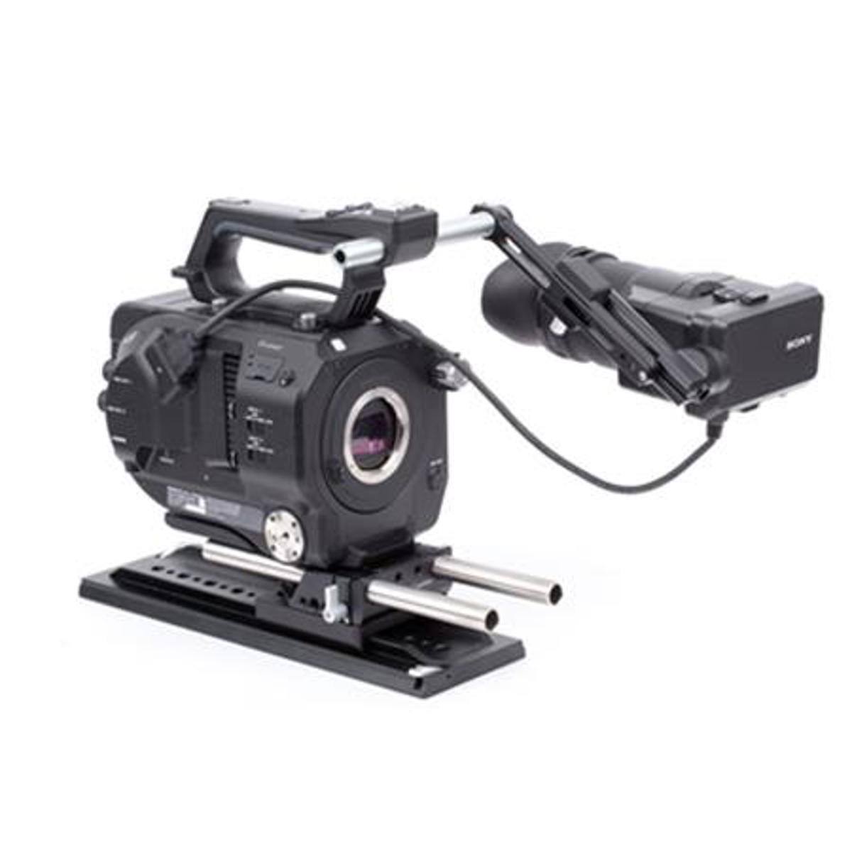 Alt View 1. Wooden Camera - Wooden Camera UVF Mount for Sony FX9,FS7,FS7mkII,Panasonic EVA1Cam,No Clamp.