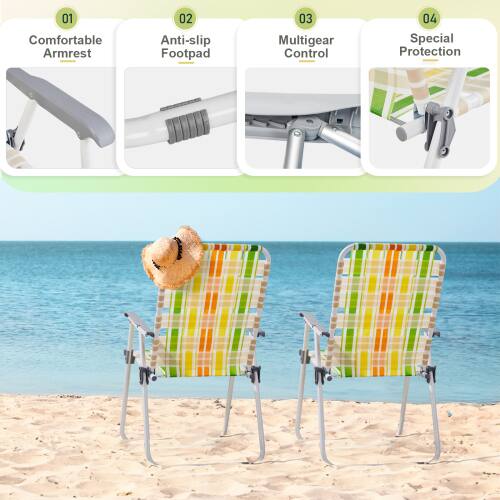 01 Comfortable Armrest  
02 Anti-slip Footpad  
03 Multigear Control  
04 Special Protection