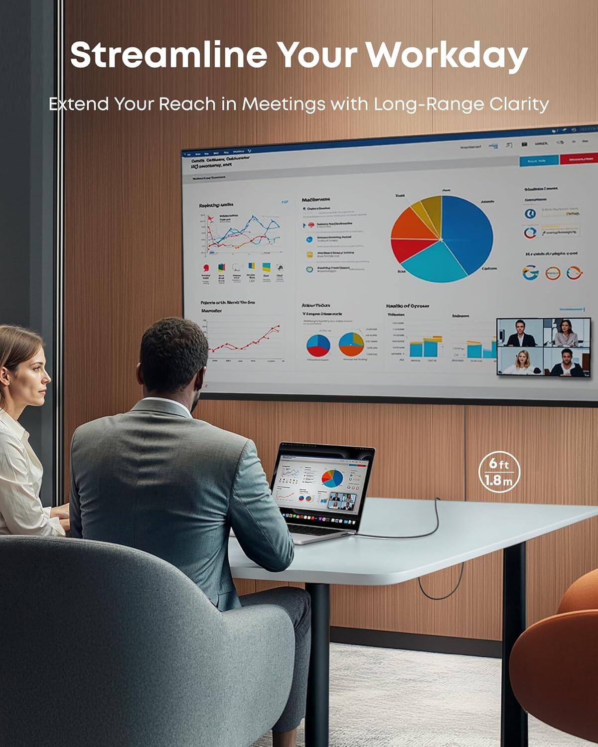 Streamline Your Workday  
Extend Your Reach in Meetings with Long-Range Clarity  

3 Color  
n_ o I -ohic Raoitthp - MlDw 0 . Prolevrie VIA N T -os -i Athintotrns  
HA of aen - 6ft 1.8 m .