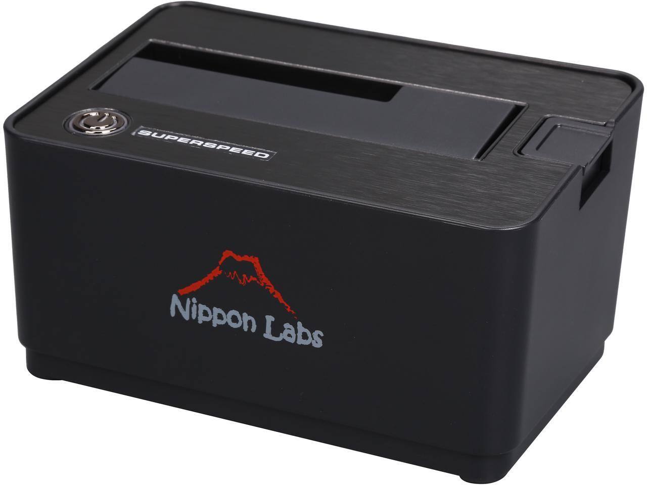 Nippon Labs - NL-ST0019B 2.5" & 3.5" SATA I/II/III USB 3.0 USB3.0 to SATA Hard Drive Docking Station