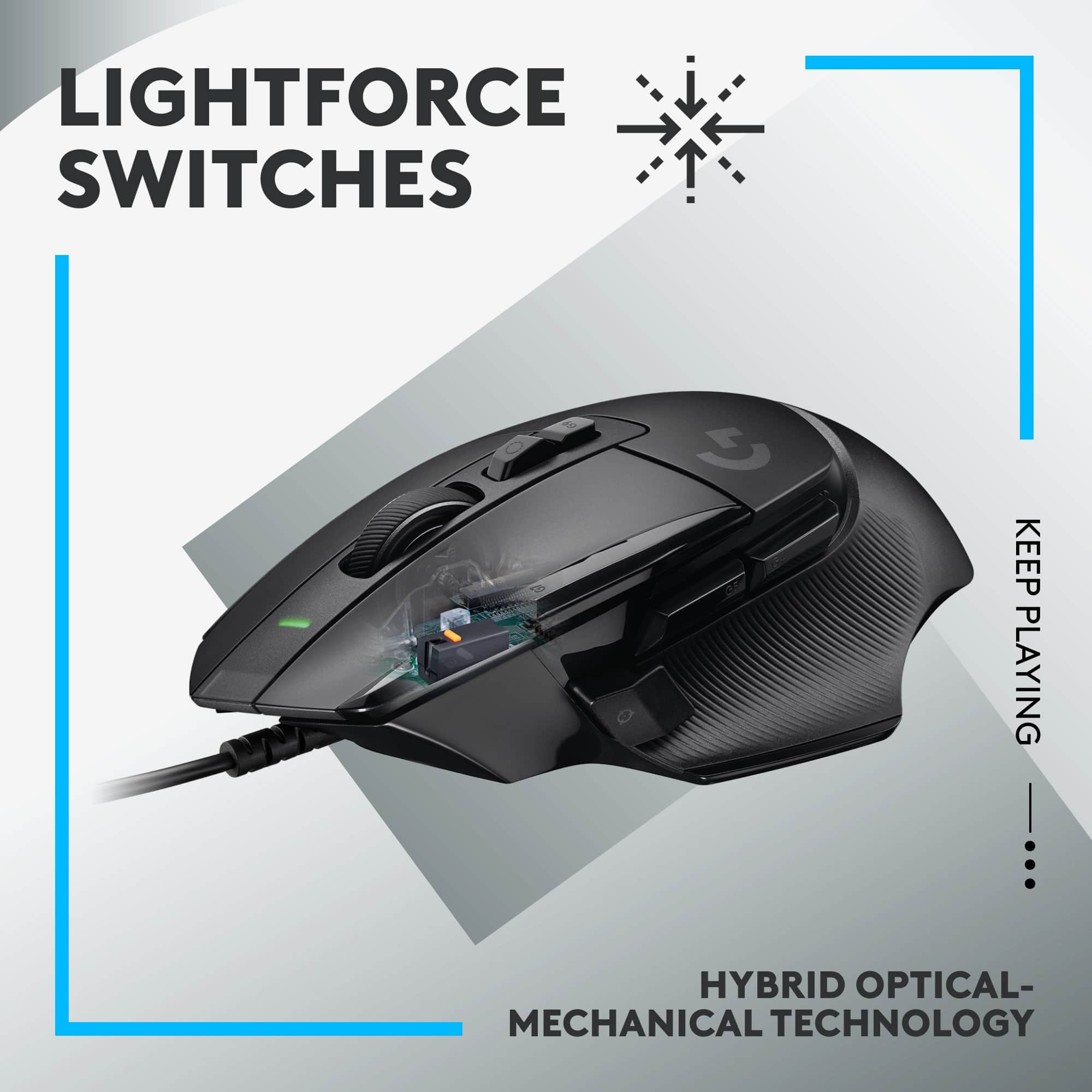 Lightforce Switches: Keep Playing with Hybrid Optical-Mechanical Technology.