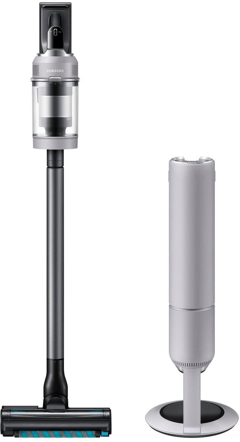 Alt View 12. Samsung - Bespoke AI Jet Lite Cordless Stick Vacuum with All-in-One Clean Station - Pebble Gray.