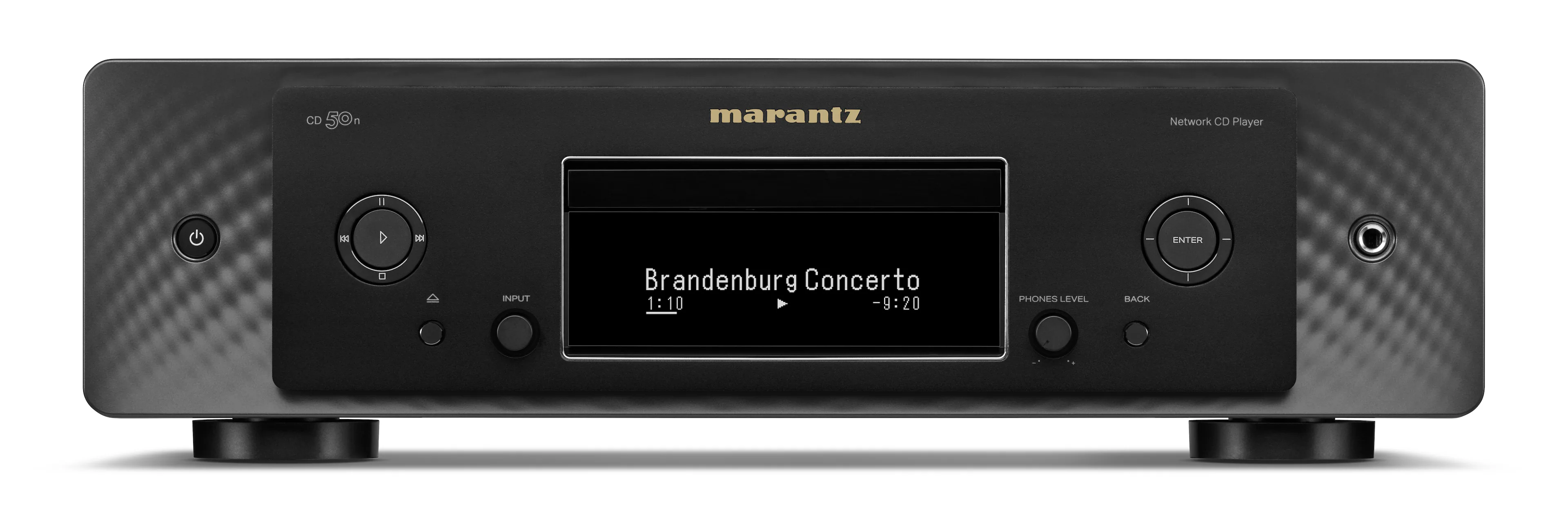 Front. Marantz - CD 50n CD Player - Black.