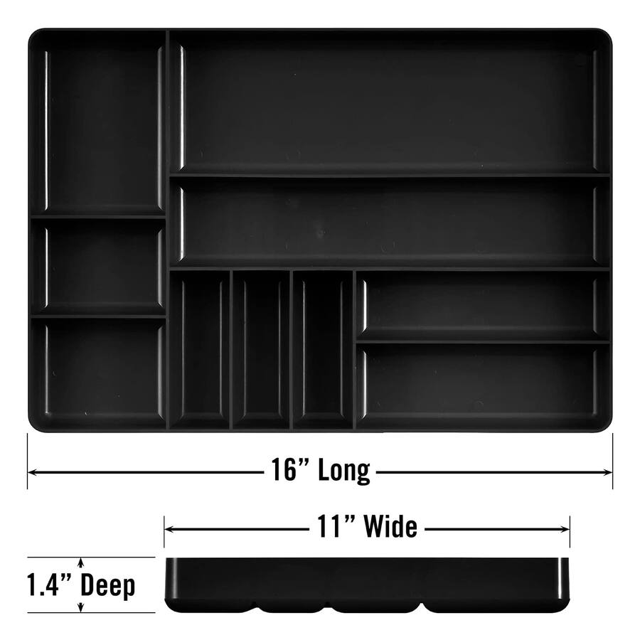 Dapper Automitive Dapper Styles Ernst Mfg 10 Compartment Drawer Organizer Heavy Duty ...