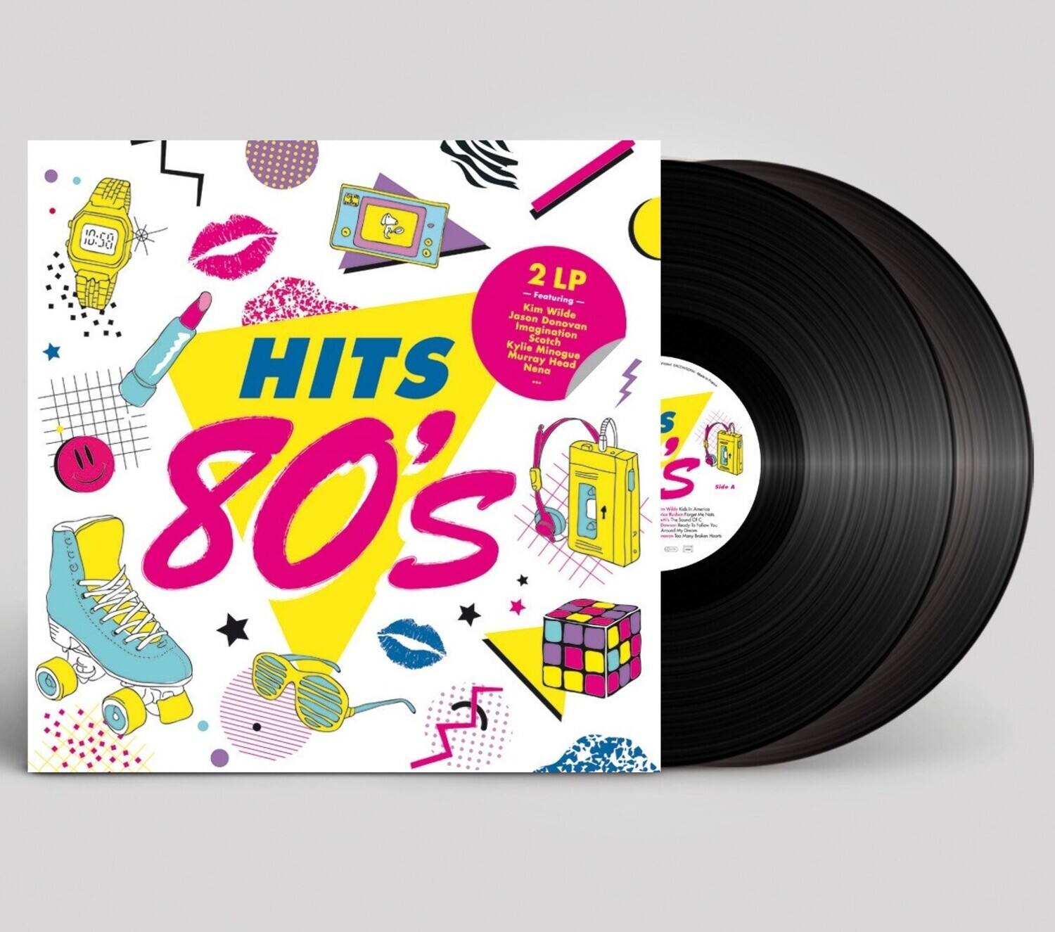 HITS 80's

2 LP Featuring Kim Wilde, Jason Donovan, Kylie Minogue, Neneh Cherry, Imagination, Donovan, Kylie, Scotch, Murray Head

S2