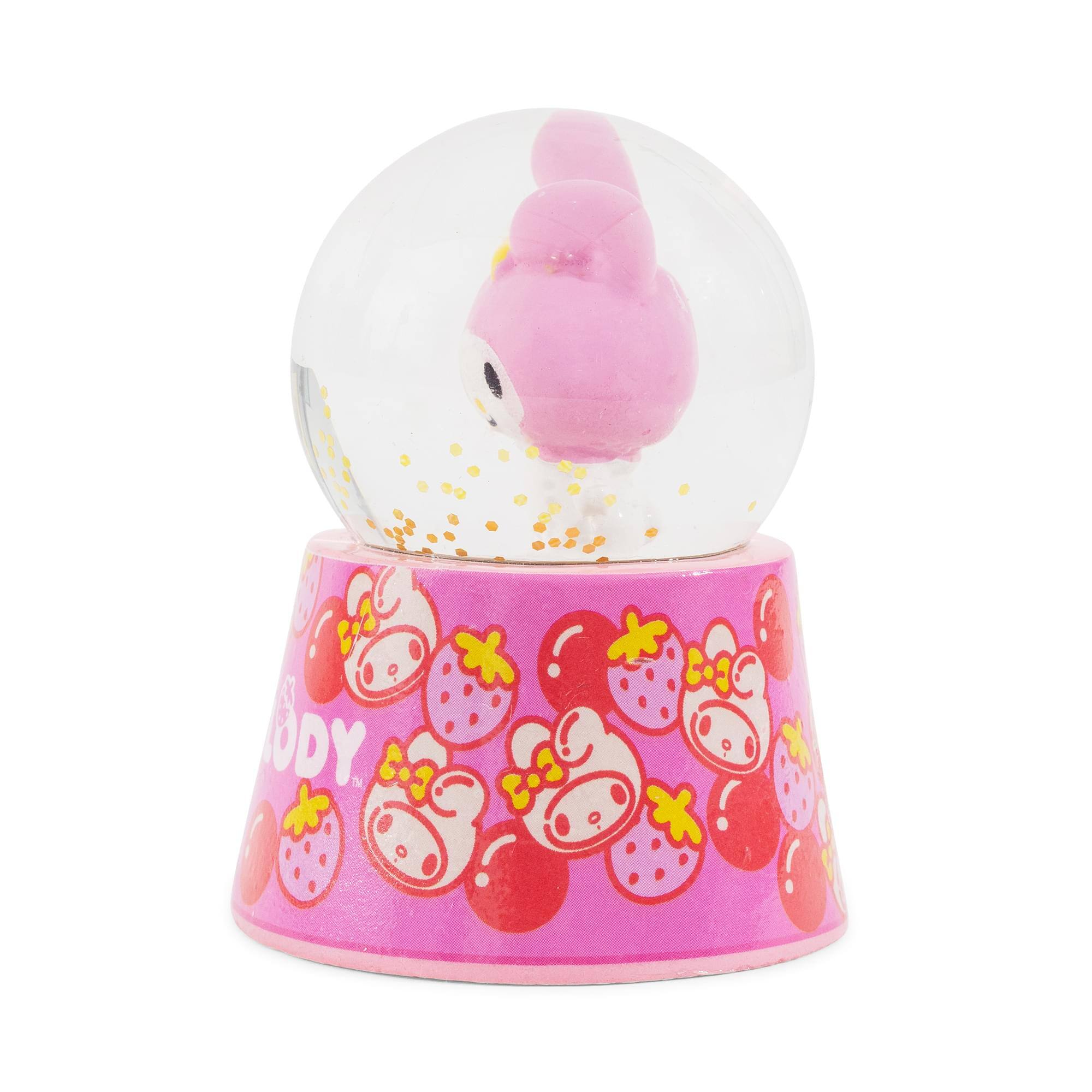 Alt View 10. Silver Buffalo - Sanrio My Melody Mini Light-Up Snow Globe | 3 Inches Tall - Pink.