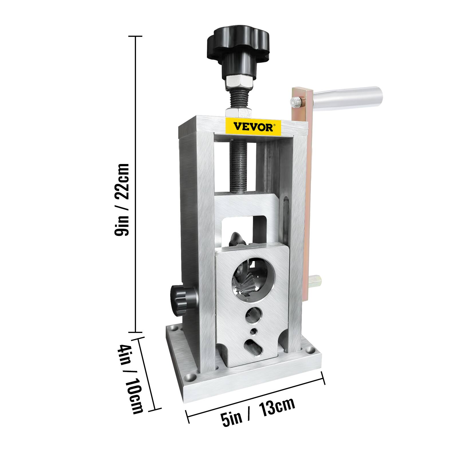 VEVOR 22cm / 9in  
4in / 10cm  
5in / 13cm
