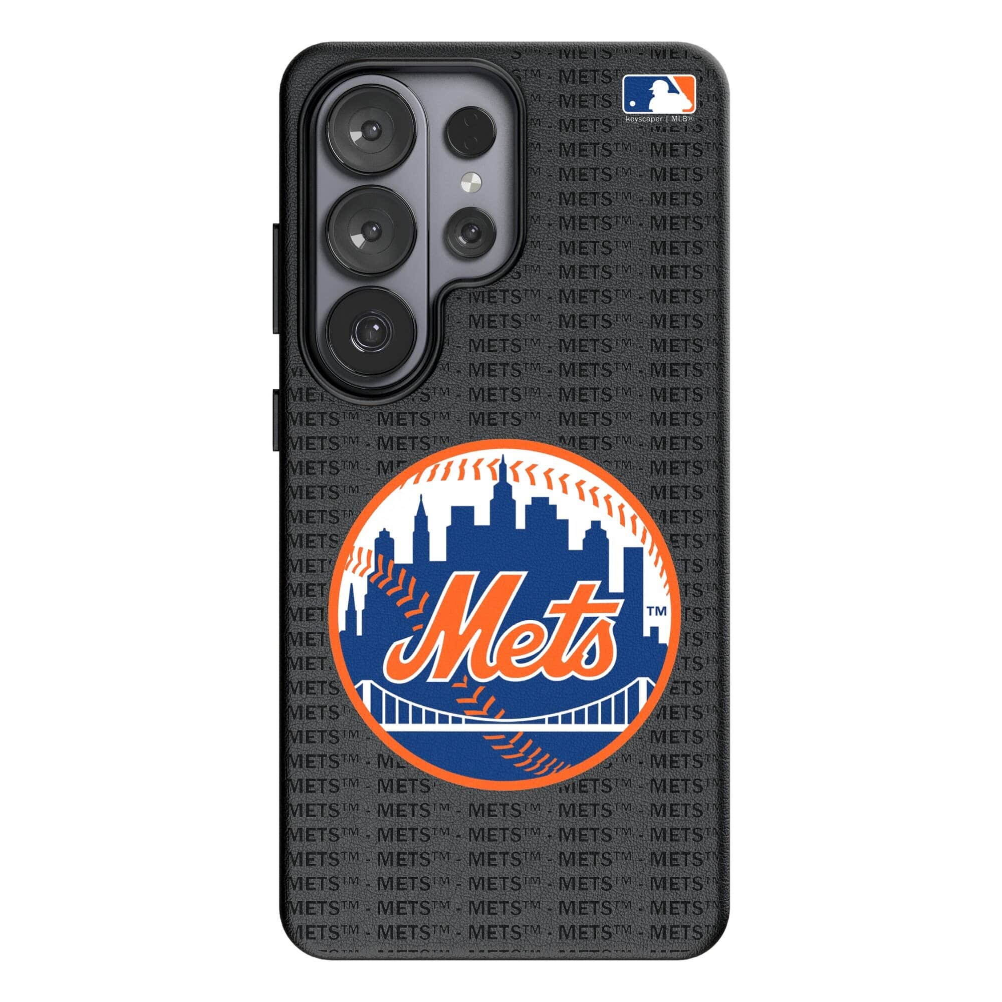 Keyscaper - MLB - New York Mets - Text Backdrop Galaxy Magnetic Bump Case - S26 Ultra - Black price history on PriceWatchPro