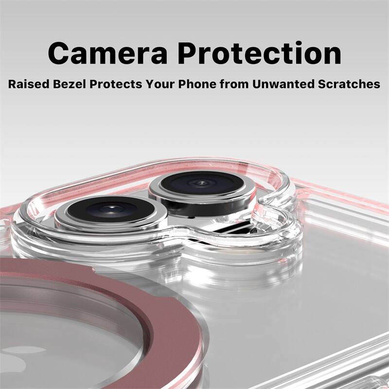 Camera Protection
Raised Bezel Protects Your Phone from Unwanted Scratches