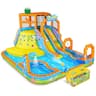 Sunny & Fun - SpongeBob Mega Climb N’ Go Inflatable Water Slide with Climbing Wall, 2 Slides & More!