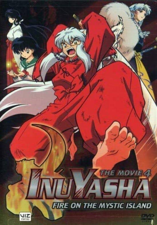 Inuyasha The Movie 4: Fire on the Mystic Island [DVD] [Standard]