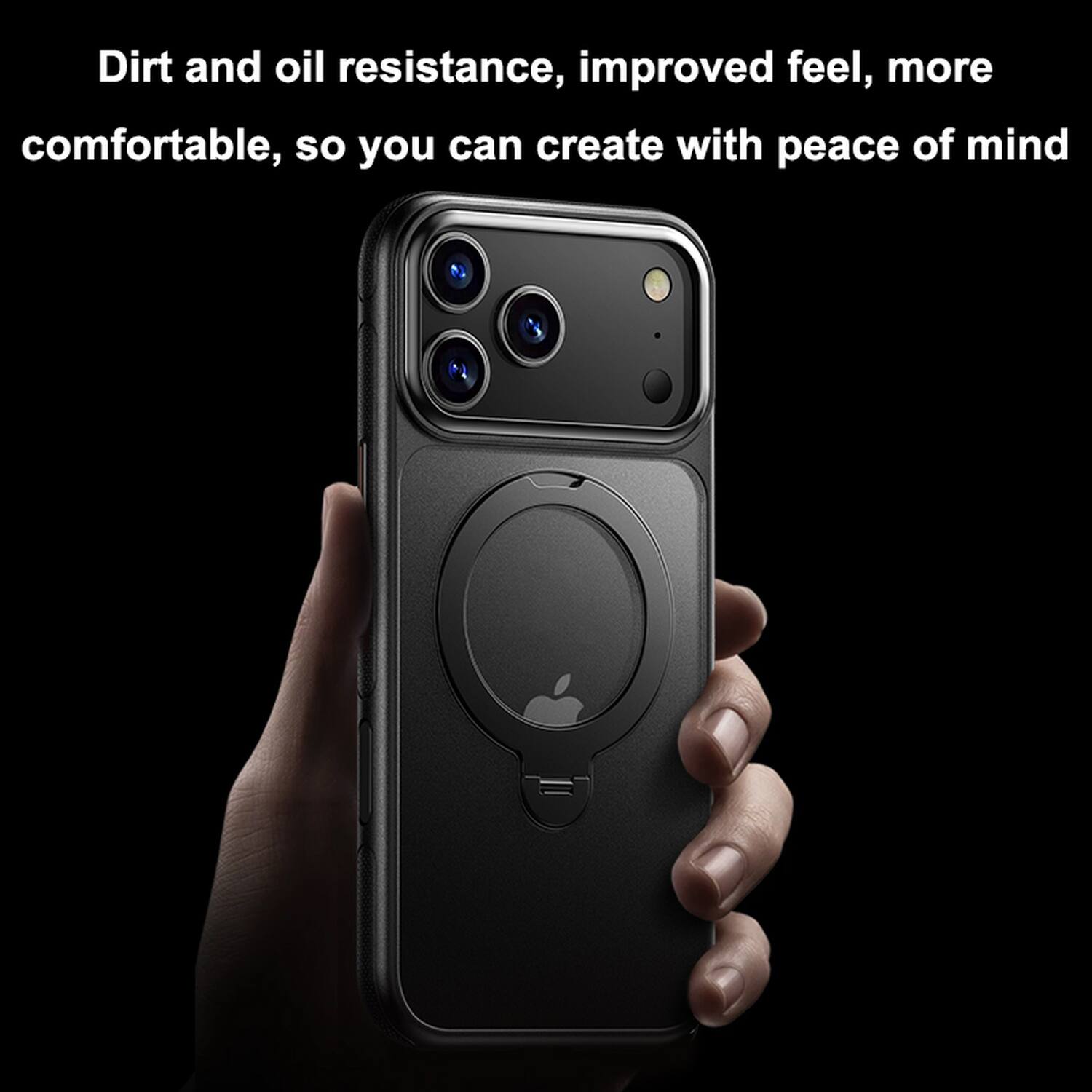 Dirt and oil resistance, improved feel, more comfortable, so you can create with peace of mind