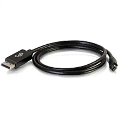 Displayport Cable Front C2G 54302 10ft Mini DisplayPort to DisplayPort Adapter Cable for ...