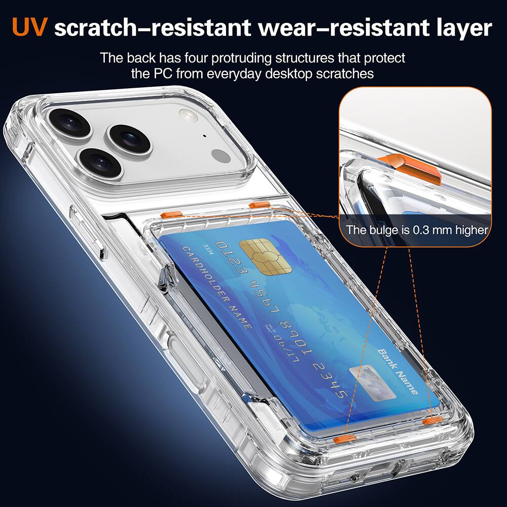 UV scratch-resistant wear-resistant layer  
The back has four protruding structures that protect the PC from everyday desktop scratches  
The bulge is 0.3 mm higher  

3334 ESTO CARDHOLDER NAME  
4567 VALIO LT/90 TOb8  
Bank 2345 Name
