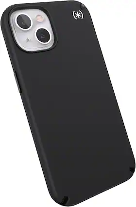 Front. Speck - Speck Presidio2 Pro with MagSafe Black Case - iPhone 14/13 - Black.