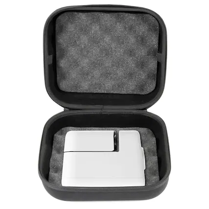 Front. CASEMATIX - Carry Case Compatible with ZWO Seestar S30 Pro Smart Telescope – Hard Shell Travel Bag for Smart Telescope Accessories.