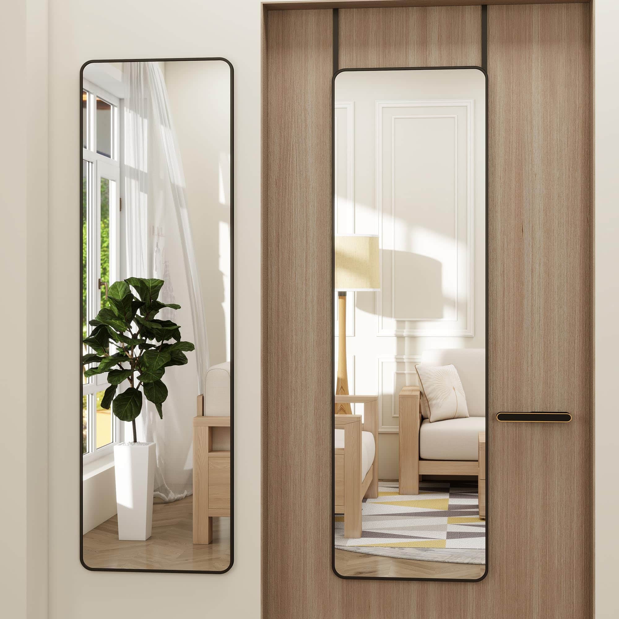 Stylel Star - Door Mirror Arched Full Length Mirrors Over The 14"x 48" Hanging Or Wall Body