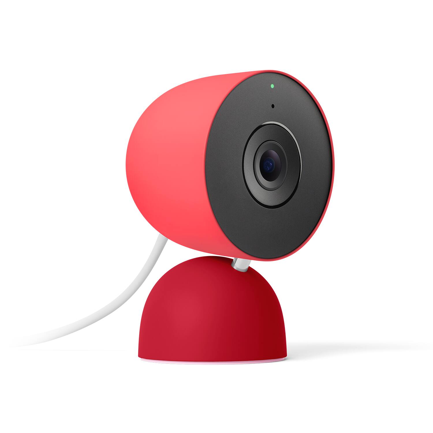 Alt View 1. Google - Nest Cam Indoor (wired, 3rd gen) - Latest Model - 2K Video and Gemini - Berry.