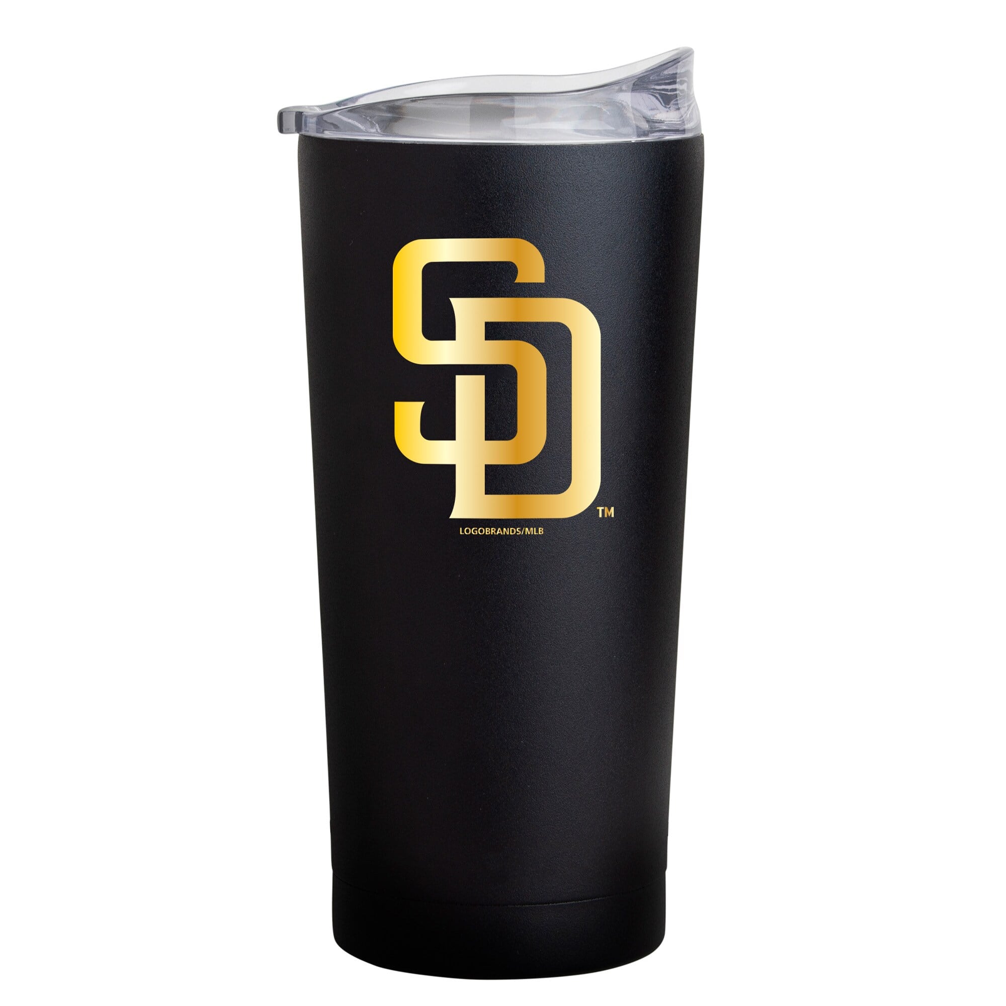 Logo Brands - San Diego Padres Black Foil 20oz. Powder Coat Tumbler - Multicolor price history on PriceWatchPro