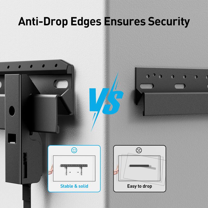 Anti-Drop Edges Ensures Security

Stable & solid

Easy to drop