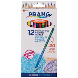 Prang - Duo Colored Pencils 24 Color Set