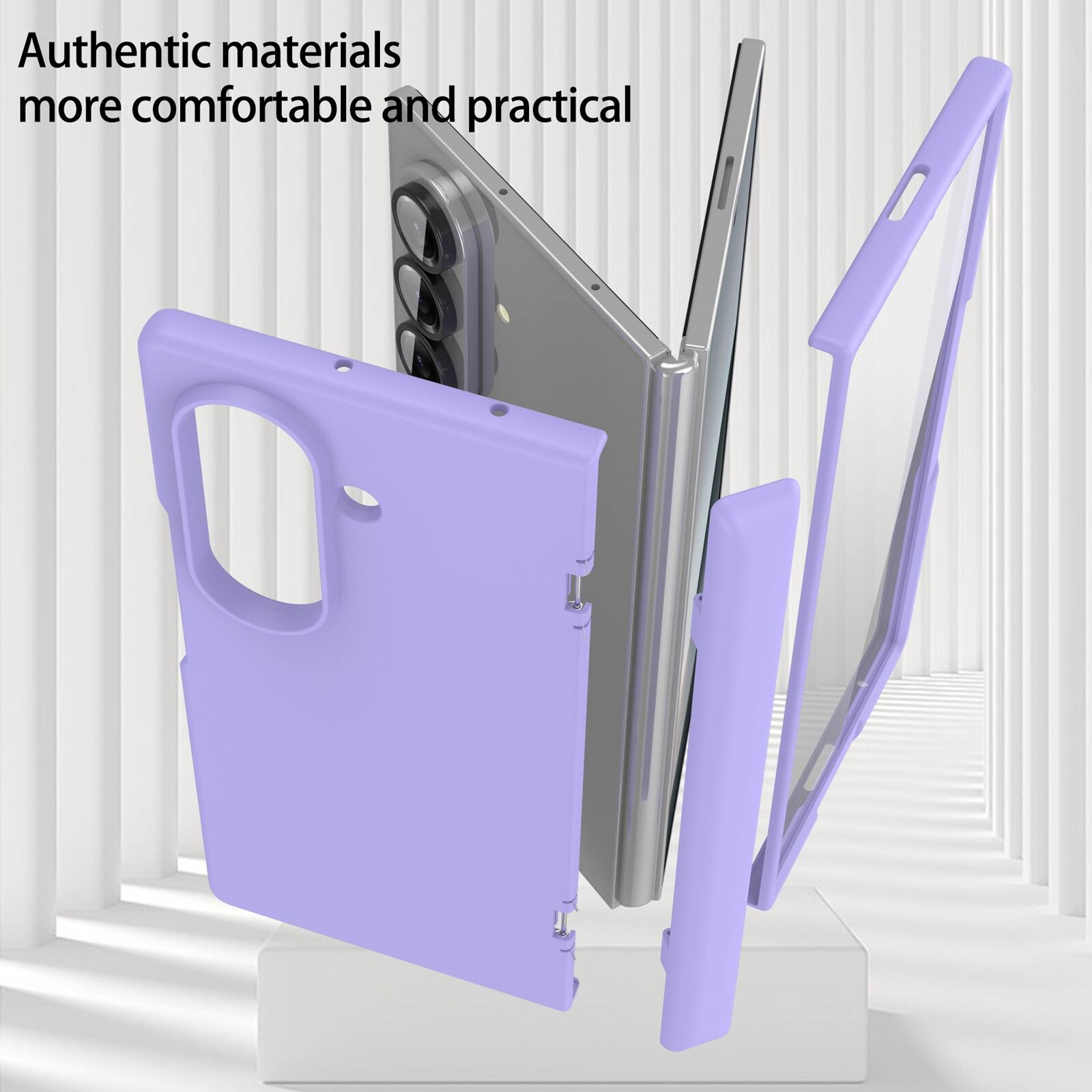 Authentic materials more comfortable and practical