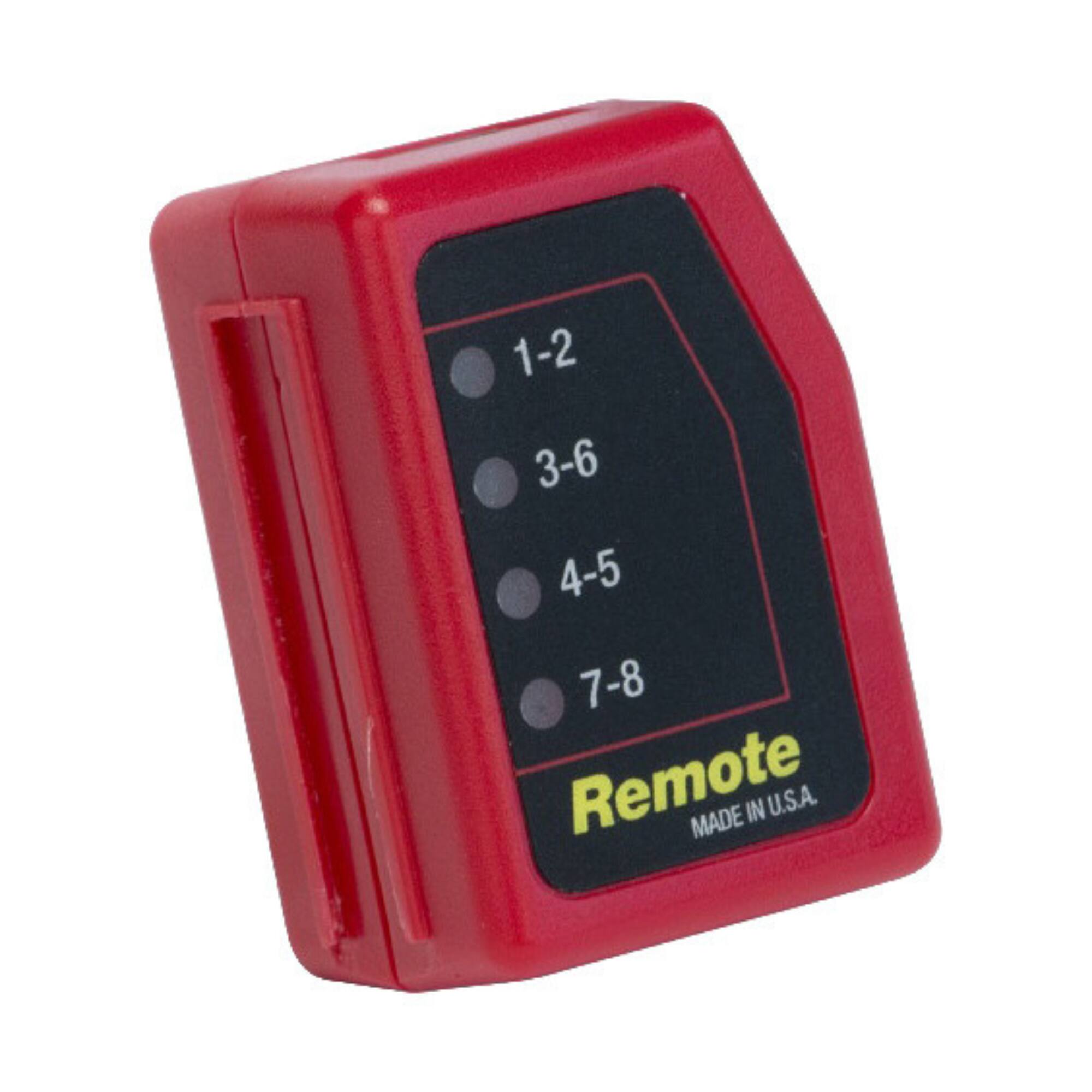1-2  
3-6  
4-5  
7-8  
Remote  
MADE IN U.S.A.