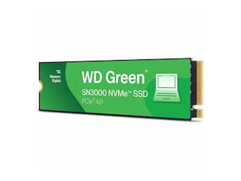 Western Digital 1TB WD Green SN3000 NVMe Internal SSD Gen4 PCIe, M Western Digital 1TB WD Green SN3000 NVMe Internal SSD Gen4 PCIe, M