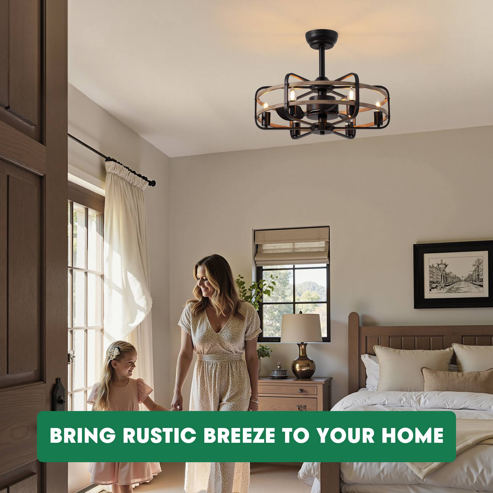 BRING RUSTIC BREEZE TO YOUR HOME