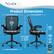 Left. Click365 - Flip Mid-Back Mesh Office Chair - Black.